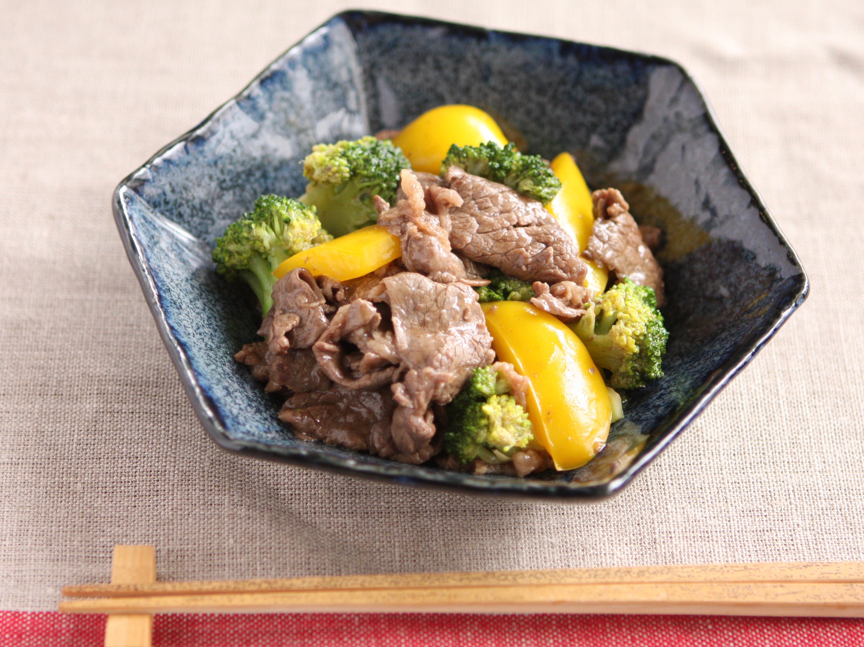 牛肉とブロッコリーのレシピ