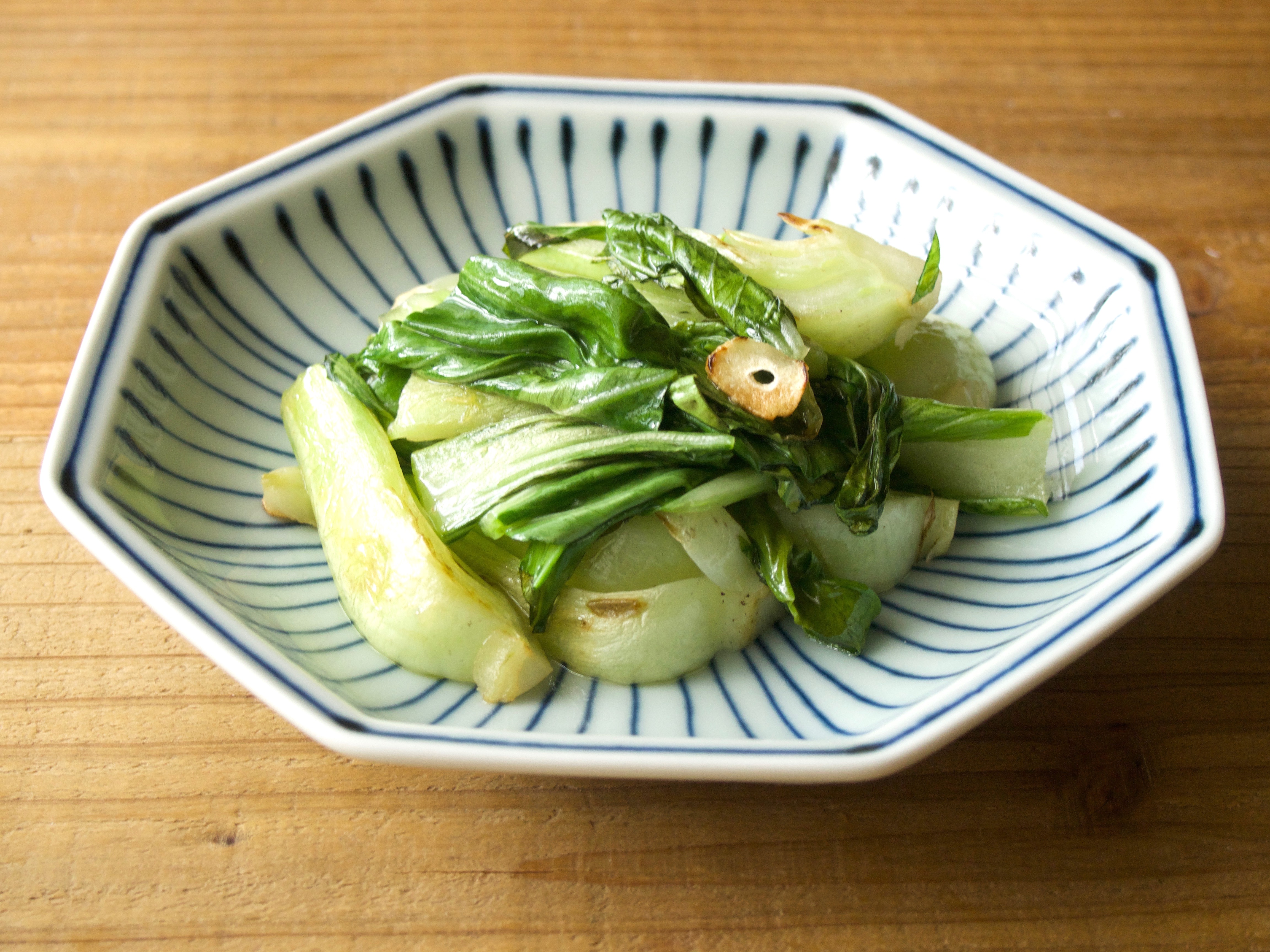 チンゲン菜の中華炒め チンゲン菜の中華炒め