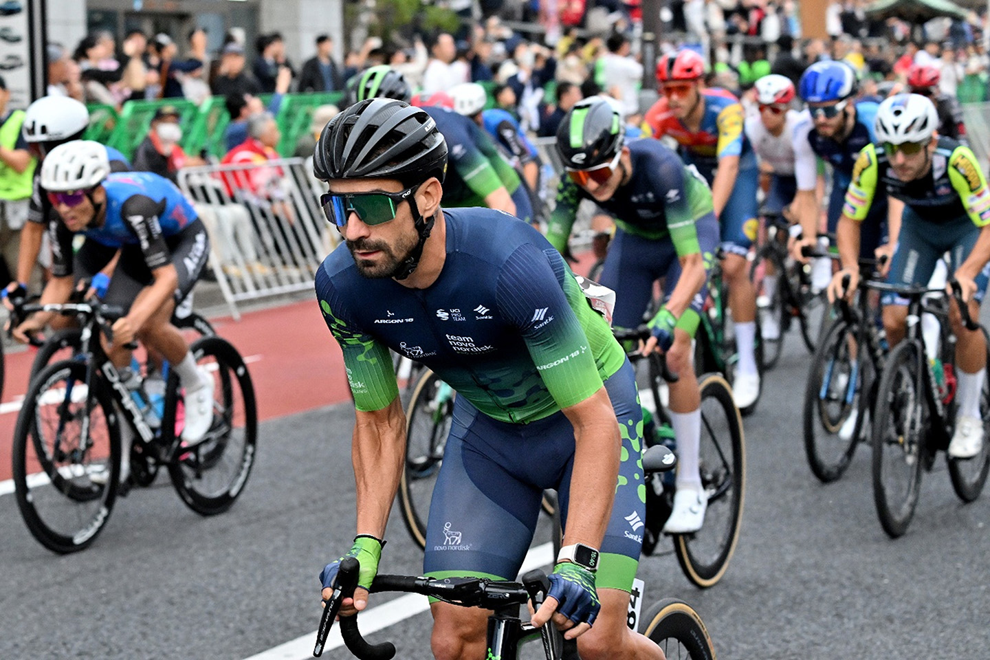Santic ノボノルディスク　2024ジャパンカップ限定ジャージ チーム ノボ ノルディスク | Utsunomiya Japan Cup Cycle Road Race