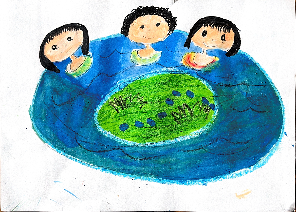 ダイアベティスキッズキャンプスケッチコンクール