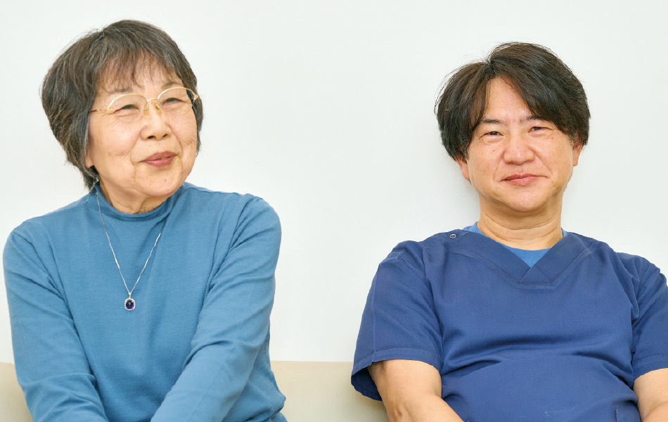 親子のように、何でも話す