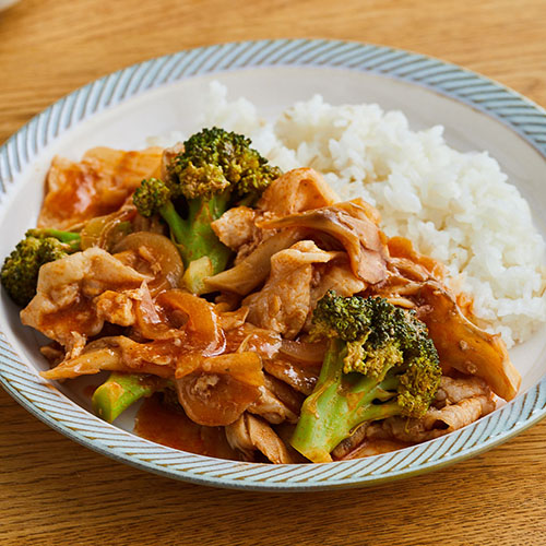 ごろごろ野菜の ハッシュドポーク