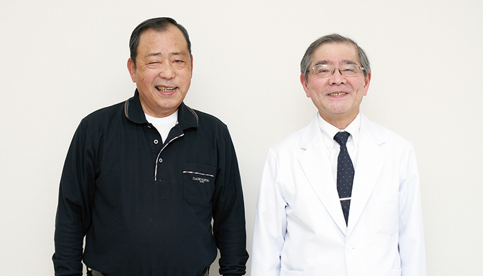 精神的な安堵をくれる先生と尊敬に値する患者さん